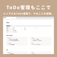 Notion デイリーノートテンプレート