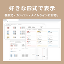Notion プロジェクト管理テンプレート