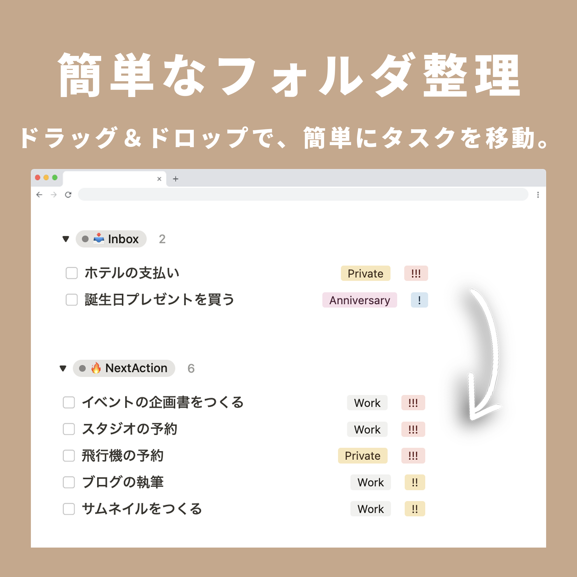 Todotion 究極のタスク管理テンプレート